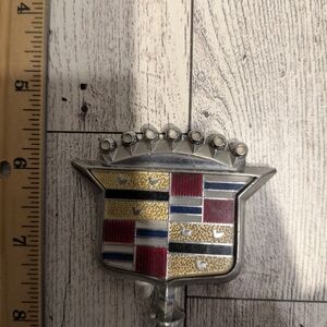 Cadillac Emblem with Multicolor Design